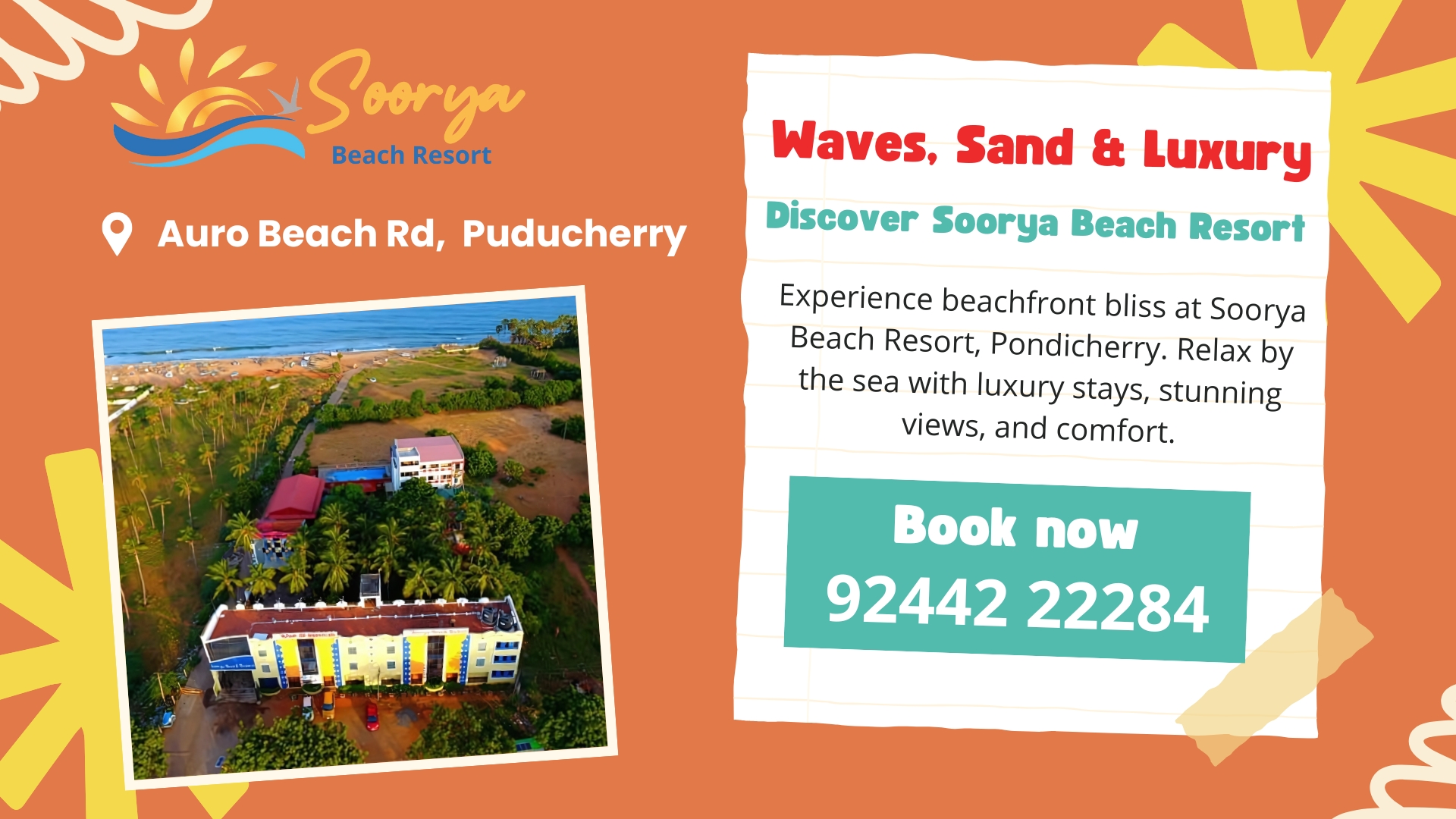 resorts in pondicherry Soorya